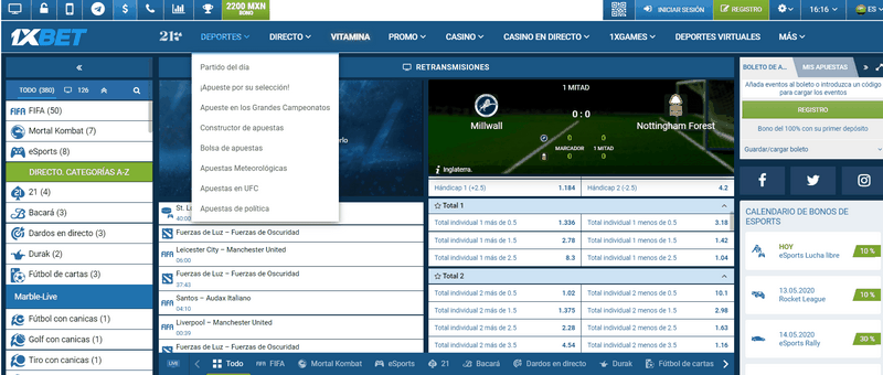 1xBet Casino en ligne et jeux vidéo